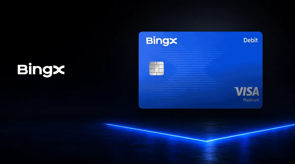 BingX Card 卡面與品牌標誌