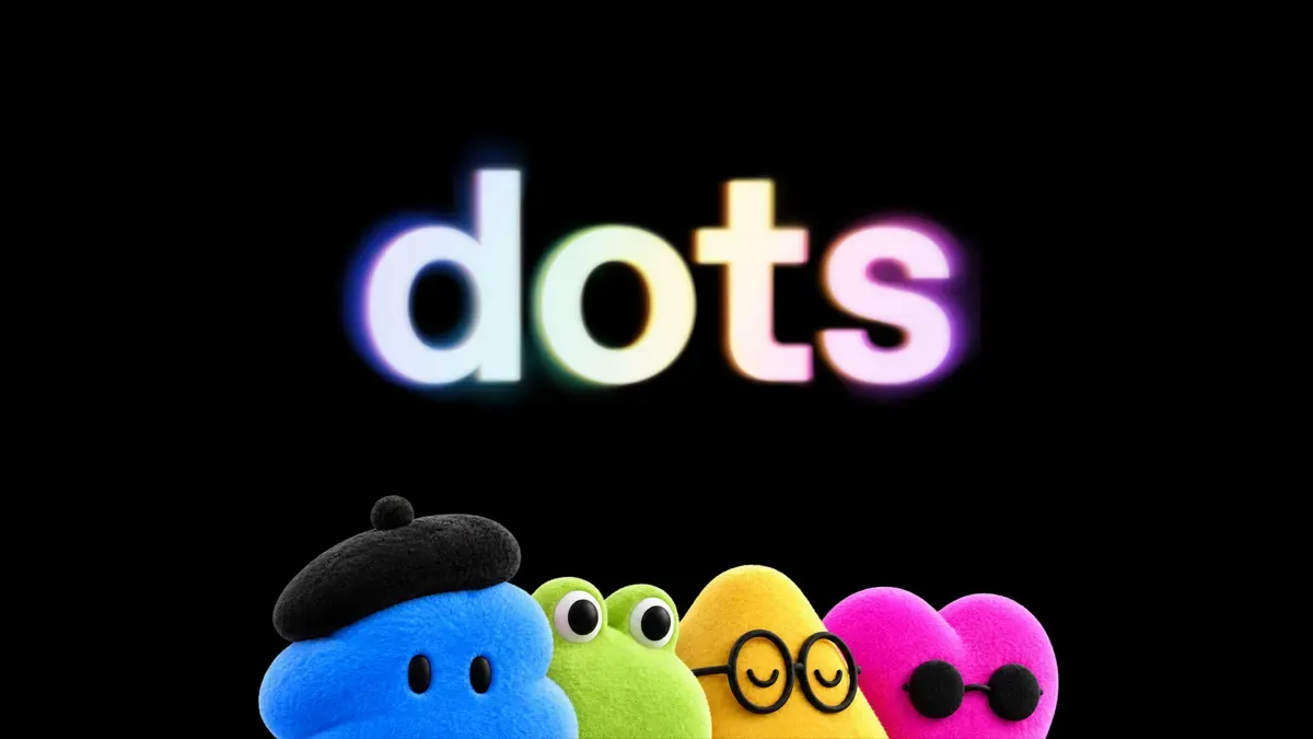 ChatGPT dots 官方主視覺（圖片來源：OpenAI）