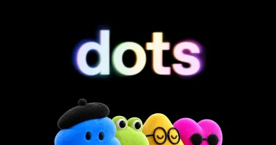 ChatGPT dots 官方主视觉（图片来源：OpenAI）