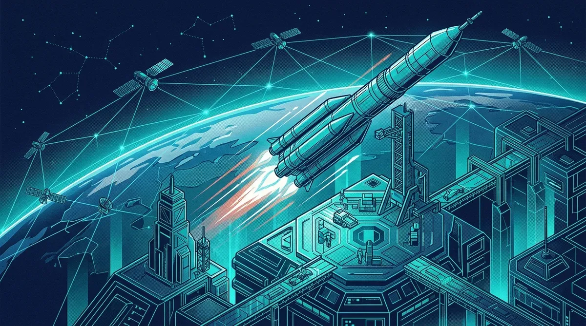 Figure 1. SpaceX company map: a space empire from rockets to satellite constellations