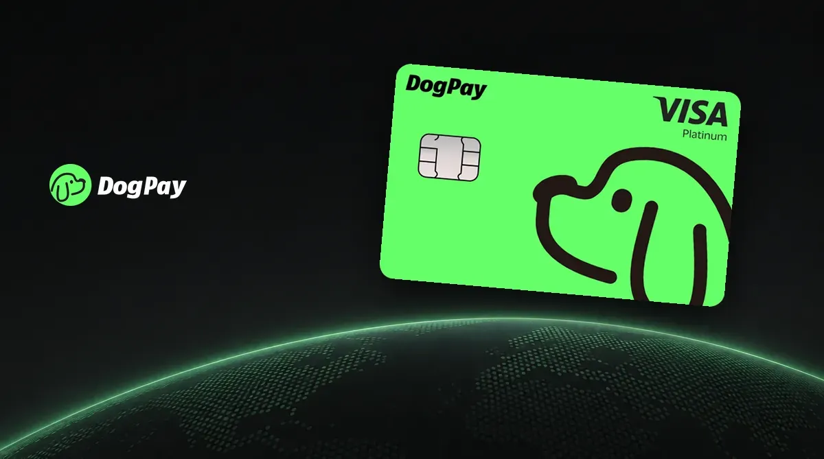 DogPay 卡綠色卡面與品牌標誌