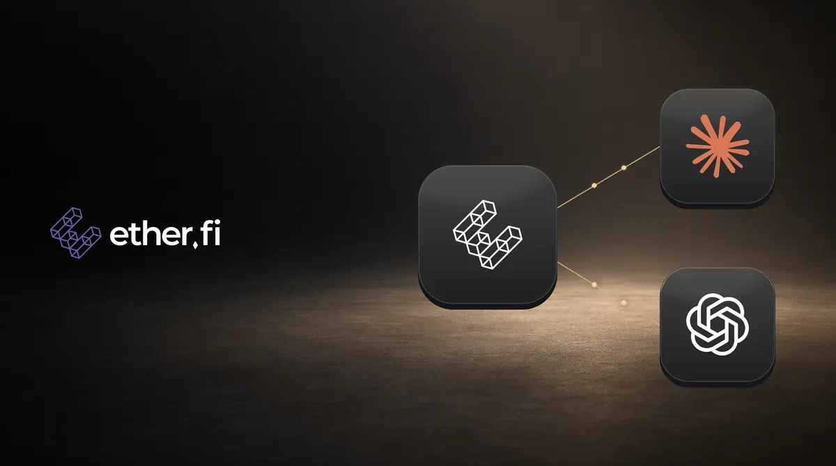 Claude 與 ChatGPT 連接 ether.fi 帳戶的示意圖