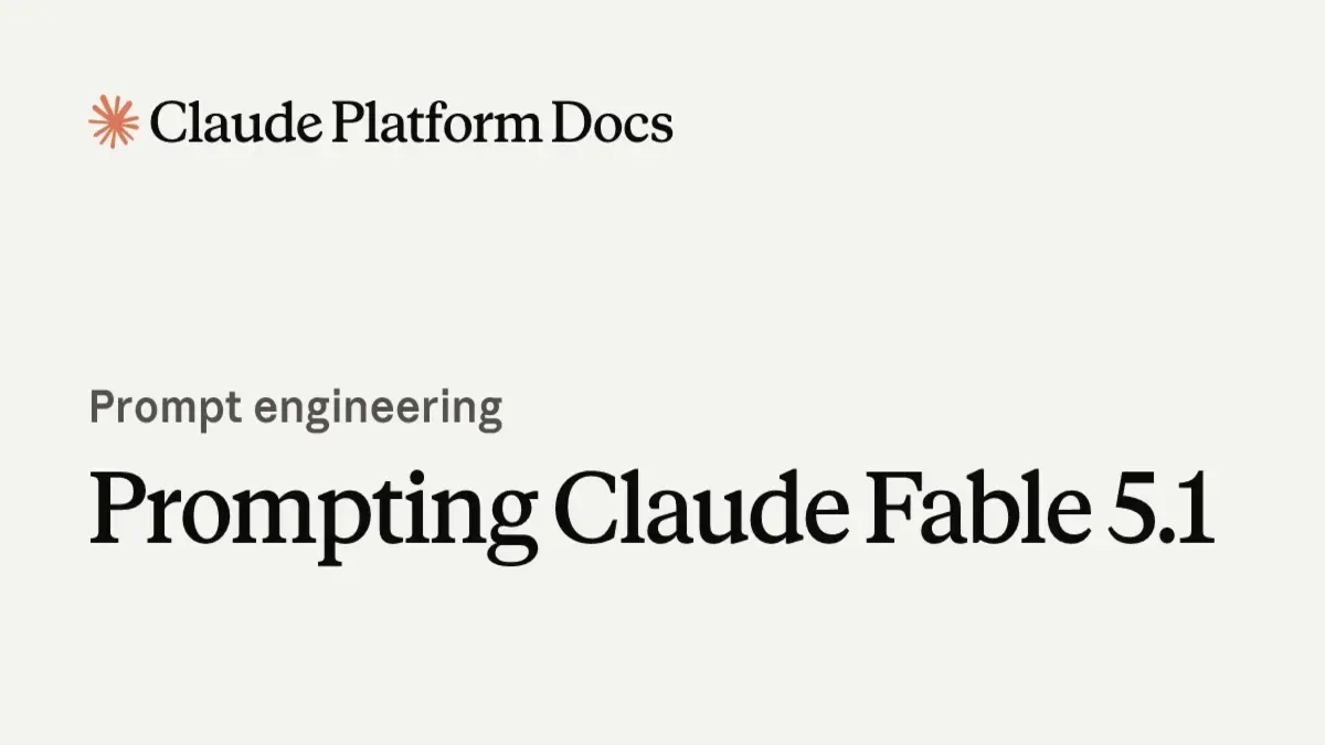 Claude Fable 5.1 Prompting Techniques, Fully Organized