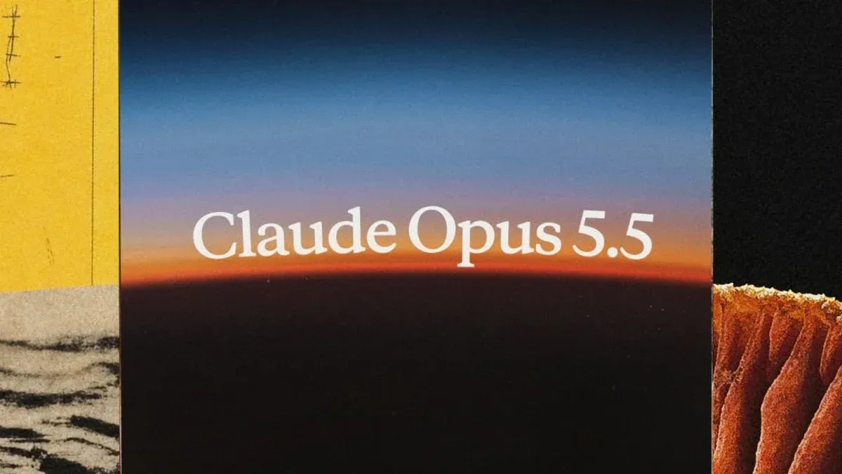 Claude Opus 5.5 官方主視覺（圖片來源：Anthropic）
