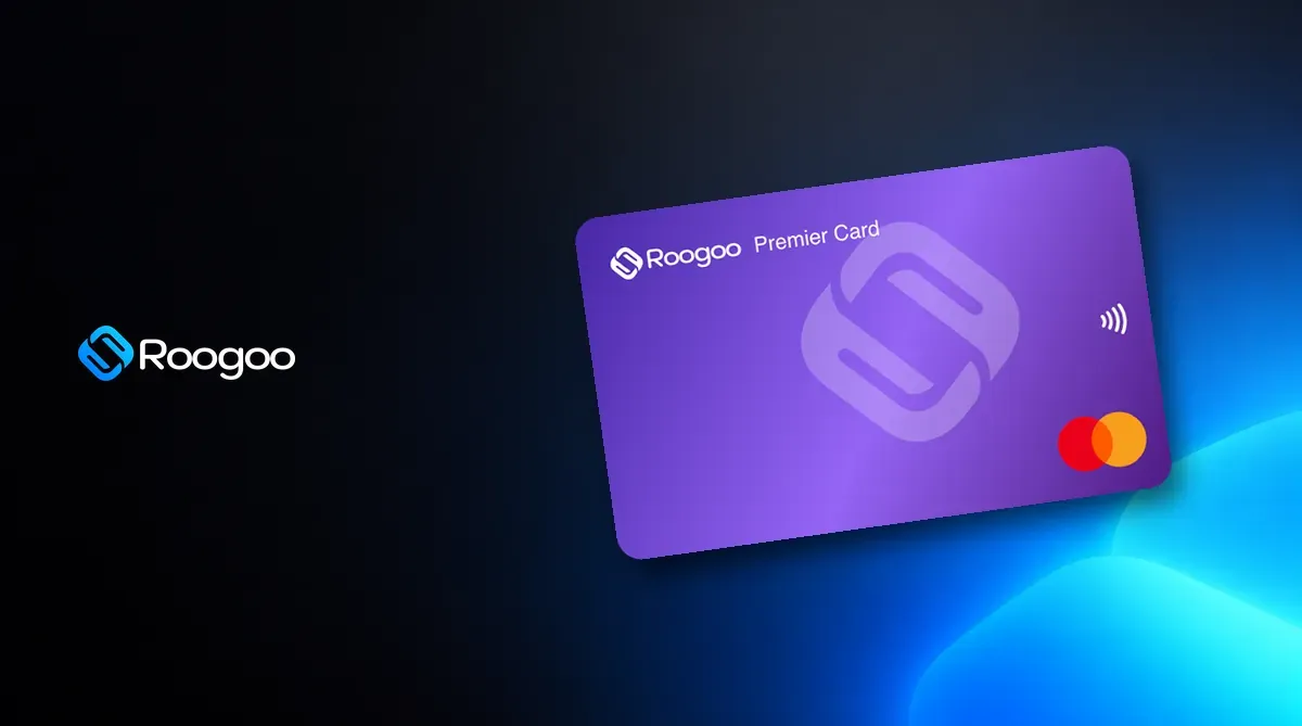 Roogoo Elite 卡面放在鋁製底座上