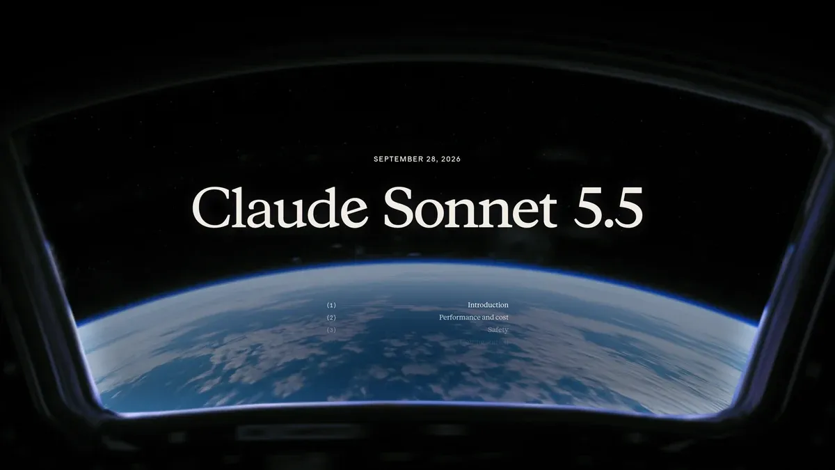 Claude Sonnet 5.5の公式キービジュアル（画像出典：Anthropic）