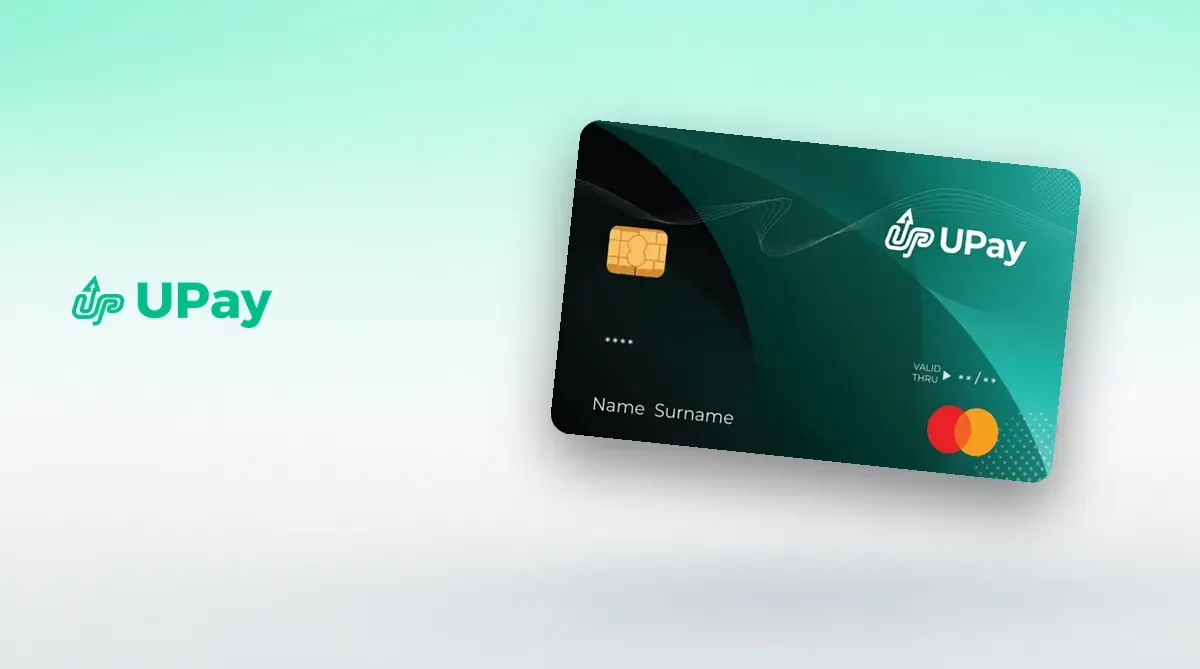 UPay Wallet 應用程式與 UPay Premier 虛擬 Visa 卡