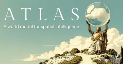 Atlas：空间智能世界模型官方主图