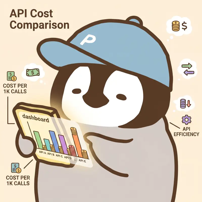 API pricing cost comparison