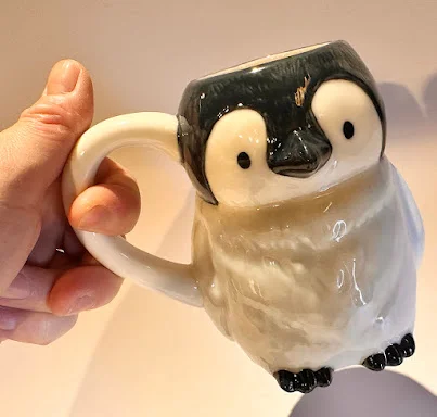 参照:ペンギン型セラミックマグカップ