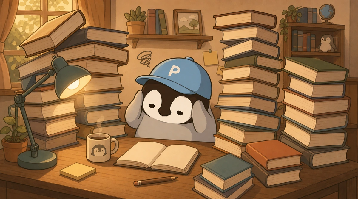 Penchan surrounded by a few little robot friends, realizing one agent is not enough
